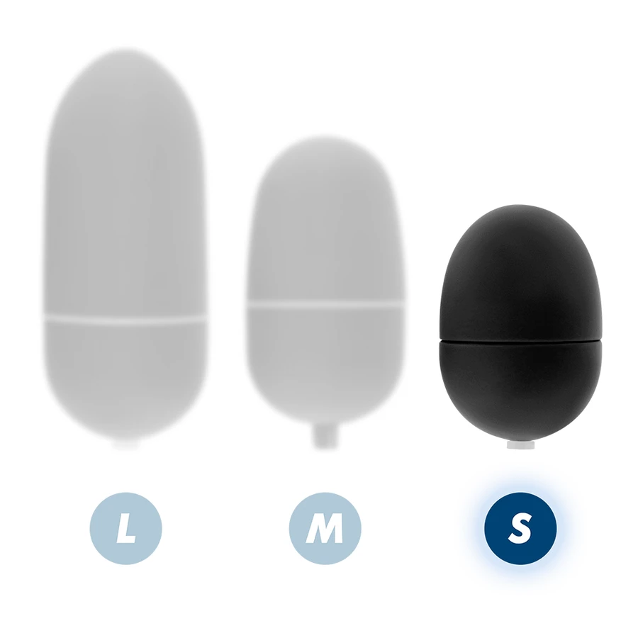 ONLINE - REMOTE CONTROL VIBRATING EGG S BLACK